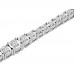2.01ct Ladies Graduated Round Cut Diamond Tennis Bracelet (G Color SI-1 Clarity) in 14kt White Gold 2.01ct Ladies Graduated Round Cut Diamond Tennis Bracelet (G Color SI-1 Clarity) in 14kt White Gold